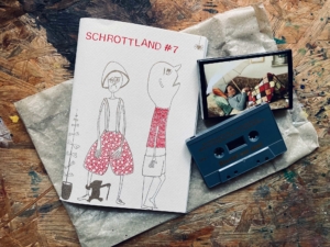 schrottland #7, Heft und Kasette